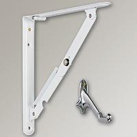 Folding Shelf Brackets / Ladder-Handle Brackets